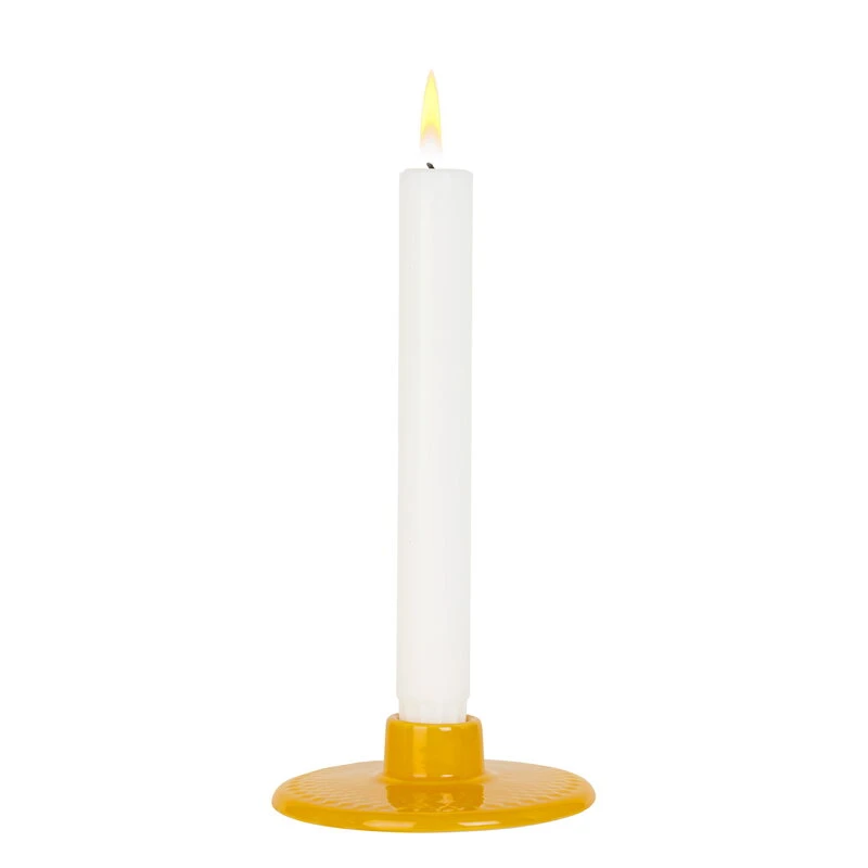 Rhombe Color Kerzenhalter, Gelb 4 Rhombe Color Kerzenhalter, Gelb – Bild 2