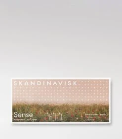 Skandinavisk Sense Duftkerzenset, 3 Stück -Innendekorationen SENSE Box GiftSet 3x65g Sleeve darkgrey HIGH