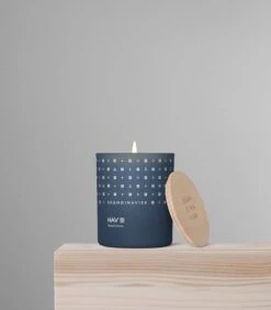 Skandinavisk Duftkerze Mit Deckel, HAV, Groß -Innendekorationen SKANDINAVISK styling 20104 HAV 200g