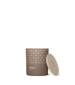 Skandinavisk Duftkerze Mit Deckel, HYGGE, Groß -Innendekorationen Skandinavisk HYGGE 200g Glass 20109 2 white