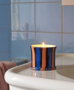 Hay Stripe Duftkerze, Minze 11 Hay Stripe Duftkerze, Minze -Innendekorationen Stripe Scented Candle mint leaf