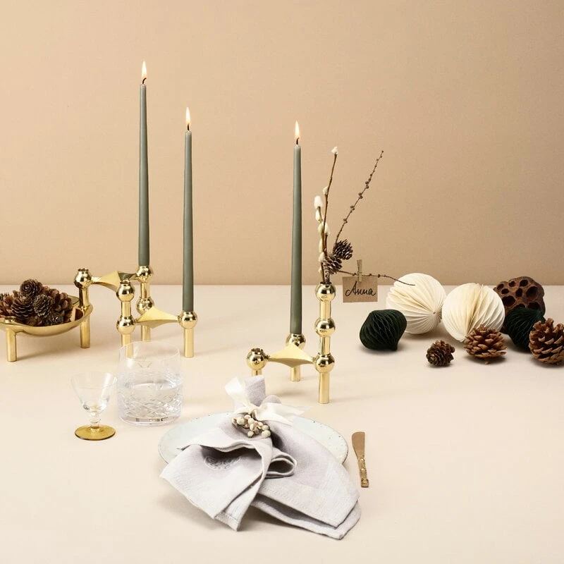 STOFF Nagel Schale, Messing 4 STOFF Nagel Schale, Messing – Bild 2