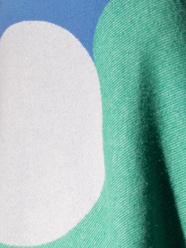 Teenagers From Mars Decke, Weiß - Blau - Blattgrün 4 Teenagers From Mars Decke, Weiß - Blau - Blattgrün – Bild 2