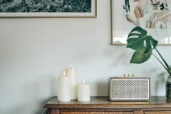 LED Stumpenkerze, 7,8 X 10 Cm, Nordic White -Innendekorationen UYUNI Lighting ul pi iv78010 LED pillar candle 312 mood