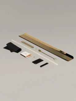 Vita Balanza Kerzenhalter Mit 5 Kerzen, Gold -Innendekorationen Vita SantaCole Enric Badrinas 2022 06 v1 x2400