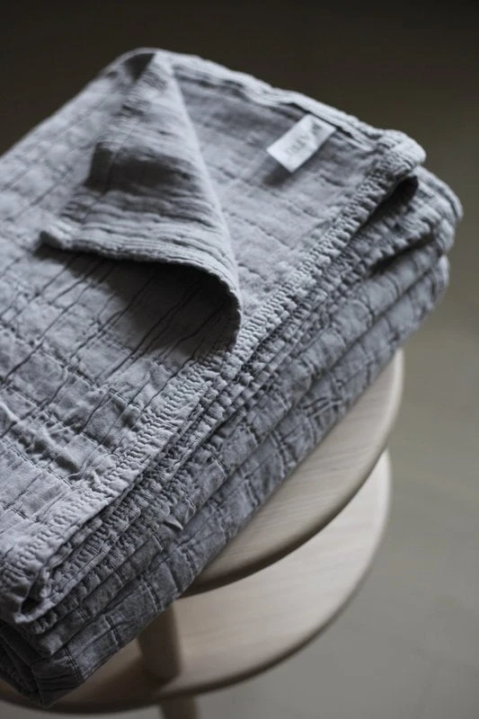 Aava Bettüberwurf, 200 X 260 cm, Dunkelgrau 6 Aava Bettüberwurf, 200 X 260 cm, Dunkelgrau – Bild 4