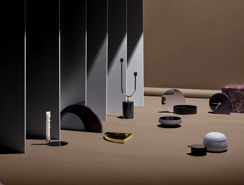 AYTM Kerzenhalter Grasil, Grün/gold 6 AYTM Kerzenhalter Grasil, Grün/gold – Bild 4