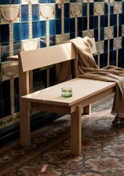 Ferm LIVING Calm Decke, 120 X 170 Cm, Kamelbraun - Schwarz 8 Ferm LIVING Calm Decke, 120 X 170 Cm, Kamelbraun - Schwarz -Innendekorationen fermLIVING AW22 PekaBench 1104263781 image 1