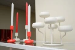 Iittala Nappula Kerzenhalter, 107 Mm, Weiß 13 Iittala Nappula Kerzenhalter, 107 Mm, Weiß -Innendekorationen iittala 111214 4 JPG