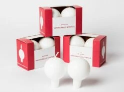 Antique Kugelkerze, 2 Stück -Innendekorationen juhava antiikkipallokynttila1 lowres