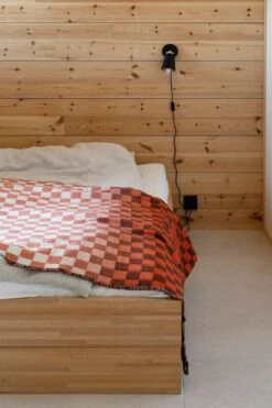 Shakki Decke, Grün - Rot - Weiß -Innendekorationen lapuankankurit shakki blanket green red white 1 2