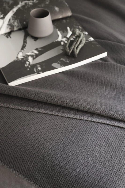 Alma Bettdecke 160 X 260 Cm, Lavagrau 7 Alma Bettdecke 160 X 260 Cm, Lavagrau – Bild 5