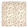 Marimekko Unikko Doppelbett-Überwurf, 260 × 260 cm, Beige - Naturweiß -Innendekorationen marimekko MA071766 810 MM 223 unikko paivapeite 260x260cm 071766 810 FR1 kb