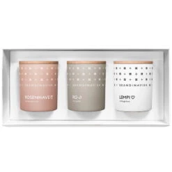 Skandinavisk Sense Duftkerzenset, 3 Stück